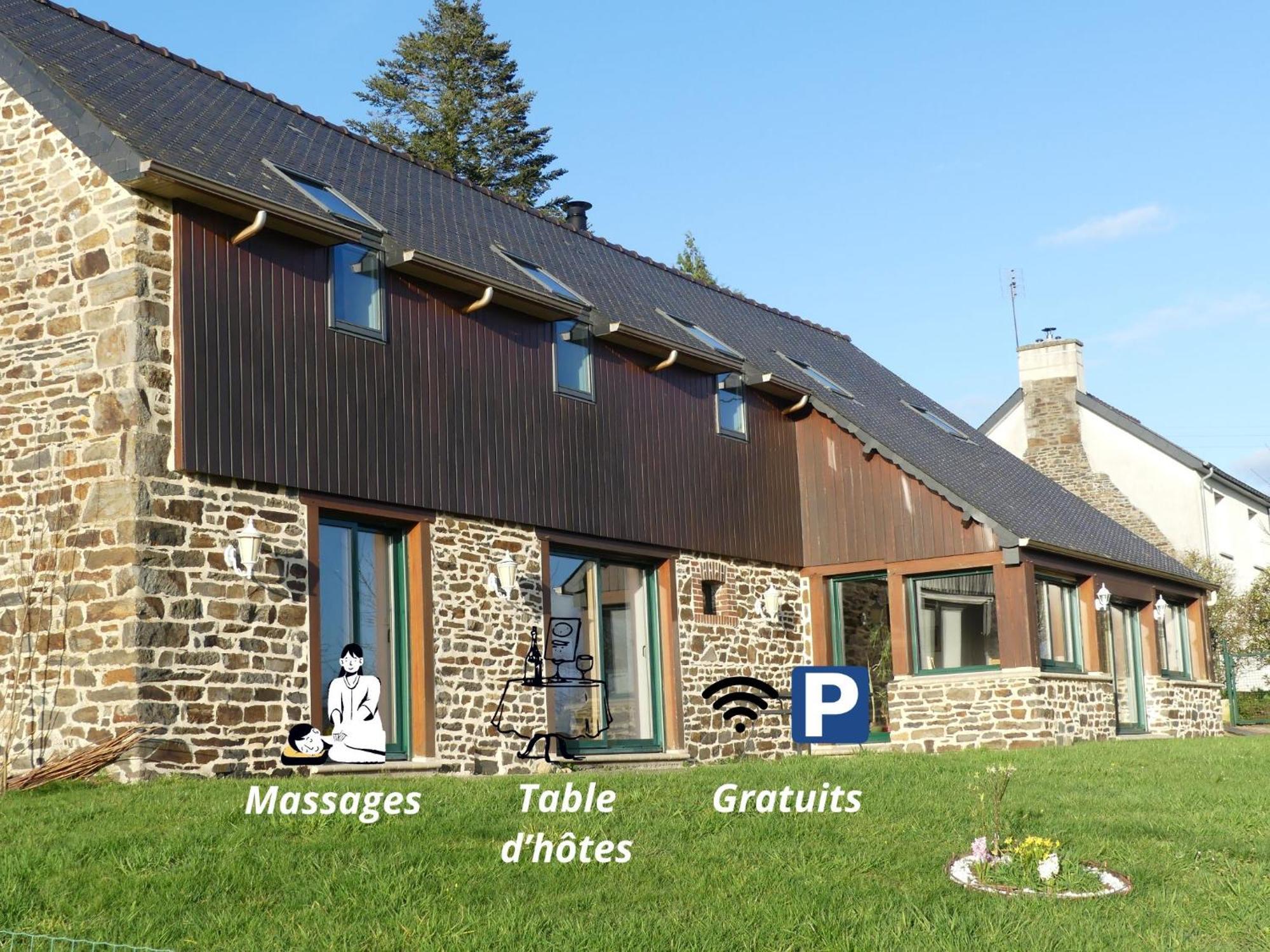 Reves De Baie - Accueillant, Paisible, Vue Panoramique Exceptionnelle Bed and Breakfast Tirepied-sur-See Buitenkant foto